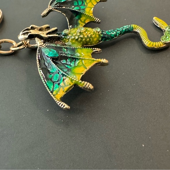 NWT Dragon Jeweled Keychain - Picture 7 of 11
